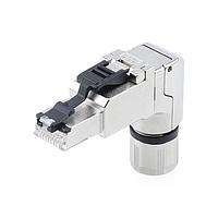 Molex 130047-8011 Connectors FA RJ45 CAT6A 8P MA RA SHLD IPC AWG26