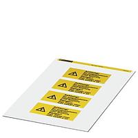 PHOENIX CONTACT 0830463 Labels PML-W301 105x52