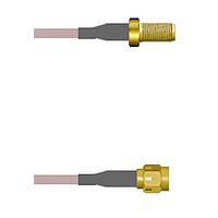 Amphenol Custom Cable Q-2V03B0005018i RF Cable Assemblies SMA-SJ/SMA-SP G316 18I