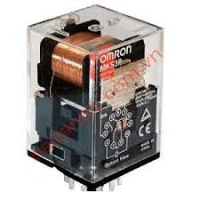 Industrial relay components used in control and automation panels