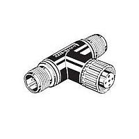 Omron Automation and Safety XS2R-D423-1 T-Adapter T-Joint Plug/Socket Bifurcated Model