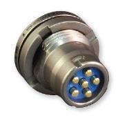 Glenair 152-003-1 Circular DIN Connectors Rcpt, Panel mount jam nut, 5 pin