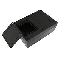 Serpac 173RAC,BK Electrical Enclosures S Series Screw Top w/ Acces Comp 6.88 x 4.88 x 2.50", Black
