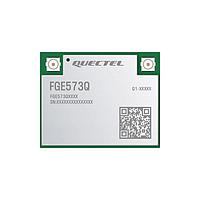 Quectel FGE573QAAMD 802.11 a/b/g/n/ac/ax/be, BLE 5.3 Wi-Fi 7, triple-band support, BLE 5.3, module w/o filter?