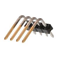 Molex 22-28-6043 Breakaway KK 100 Hdr Assy RA B Bkwy 04 Ckt 15 SGold