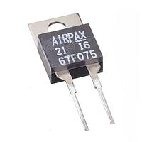 Sensata Technologies - Airpax 67F075 Overmolded Automatic Reset Thermostats SUB-MIN THERMOSTAT (TO-220)