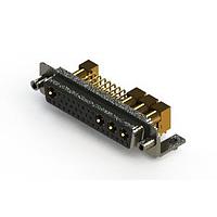 EDAC 630-36W4640-7N5 Mixed Contact D-Sub Connectors Right-angle Power Combo D-Sub Connector