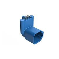 Amphenol SINE Systems ATF13-6P2-BM33BLU Headers 6Pin P2 Key 3X Screw Boss Ext Height Tin