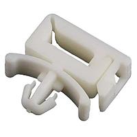 Essentra Components WSLC-3-01 Locking Top Wire Saddle, Locking Top, 1K/Bag, Natural