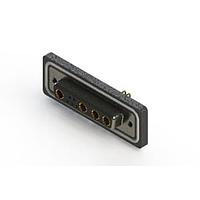EDAC 630W9W4-240-1N2 Mixed Contact D-Sub Connectors Right-angle Waterproof Power Combo D-Sub Connector