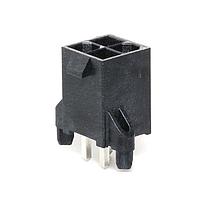 Molex 46207-0104 Shrouded MINIFIT RTC HDR 4P DR V TIN .093