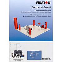 VISATON 116 Accessory, Support Combined solutions for surround systems for home cinema and music