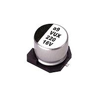 Lelon VUX102M1ETR-1313 Electrolytic Capacitors SMD Aluminum 100uF 25V 13x13
