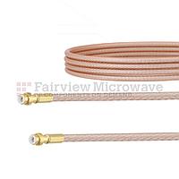 Fairview FMCA1414 Snap-On MMBX Plug to Snap-On MMBX Plug Cable RG316 Coax