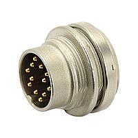 Amphenol Tuchel T 3477 300 Connectors FRONT MOU M RECPTL 7C SILVER PLATED