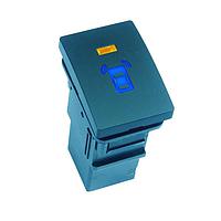 Well Buying PS023-L22AAAKO16UOUB Standard Switches PUSH SW 300mA 12VDC ORANGE/BLUE LED