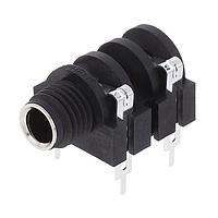 Amphenol Audio ACJM-PC Phone Connectors 1/4"Combination HOR CHASSIS CONN .