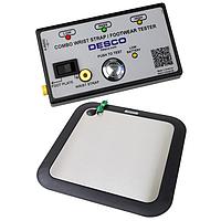 Desco 19283 Testers TESTER, COMBO, W/STAINLESS STEEL FOOT PLATE & MOLDED BASE
