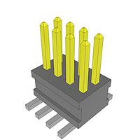 Samtec FTSH-104-04-L-DV-TR Pin Strip High Reliability Header Strips