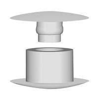 Essentra Components 8201020008VR Female Rivet PUSH CLIPS 2.2