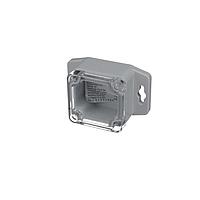 Bud Industries PN-1330-CMB NEMA Box IP65 NEMA 4X Box with Clear Cover and Mounting Brackets (2.1 X 2 X 1.4 In)