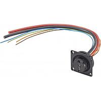 Rosenberger C001-10-500-C Automotive Cables RoPD cable assembly slide-in panel jack 4-hole-flange