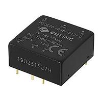 CUI Inc PDQE20-Q24-S15-D Isolated 15 Vdc, 1.333 A, 20 W, 9 - 36 Vdc Input
