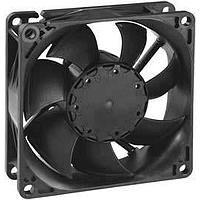 ebm-papst 8452/2H4P Axial Fan Tubeaxial Fan, 80x80x25mm, 12VDC, 70.6CFM, Speed Signal/Open Collector Output