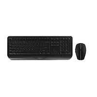 CHERRY JD-7000EU-2 Input Devices Black, wireless Keyboard & Mouse combo,104+10 key US Intl Layout, 6 button mouse with 1000/2000 DPI