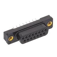 AMP Connectors - TE Connectivity 5745057-4 Receptacle DSUB A15S V/MNT