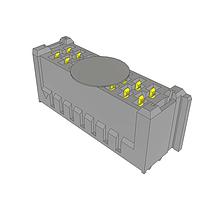 Samtec UMPS-08-07.5-G-V-S-W-TR Power to the Board 2.00 mm mPOWER Ultra Micro Power Socket