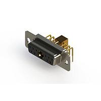 EDAC 630-11W1240-7N1 Mixed Contact D-Sub Connectors Right-angle Power Combo D-Sub Connector