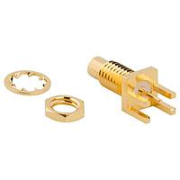 Amphenol RF 152147 PCB Connectors SMC End Launch Jack .062 Board Bulkhead