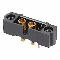 Harwin M80-5T10205M1-02-331-00-000 Power to the Board 2 SIG + 2 PWR MALE VERT PC TAIL GOLD