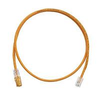 Panduit UTPKCH10MOR Cat 5e Keyed Copper Patch Cord, Cat 5e, Orange