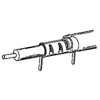 AMP Connectors - TE Connectivity 226176-3 Contacts COAX PCB BRAID TERMN