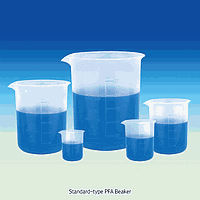 SciLab SL.Bea4027 Beaker, PFA, 1,000 / 100㎖, Φ107×h148mm with Handle