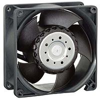 ebm-papst 3212J/2NU-343 Axial Fan Tubeaxial Fan, 92x92x38mm, 12VDC, 76.5CFM, Speed Signal/Open Collector Out, IP68