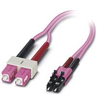 PHOENIX CONTACT 1409792 Fiber Optic Cable Assemblies FOC-SC:A-LC:A-GZ03/1