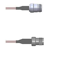 Amphenol Custom Cable Q-2404N000H120i RF Cable Assemblies N-SJ/TNC-SJ G142 120I