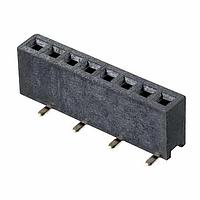 Harwin M50-3140845R Receptacle 8 WAY SIL VERT SMT SKT T&R