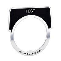 Square D 9001KN226WP Legend PUSH BUTTON LEGEND PLATE 30MM, Type K