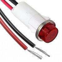 VCC 1092C1-12V Indicators PMI RED HI-HAT 12V W/WIRES
