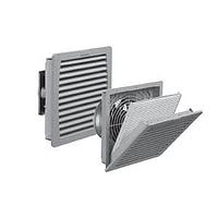 Hammond Manufacturing PF42500T12LG230 Filter Fan 94 CFM Filter Fan, 230V N12 - Lt. Gray