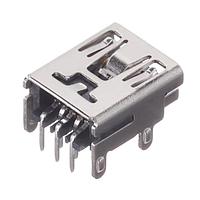 Omron Electronics XM7D-0512 Mini USB Type B Connectors USB RightAngle DIP MiniB AuContact 5Pin