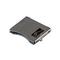 Same Sky (formerly CUI Devices) MSD-11-A Card Connectors 8 Positions, Push In, Pull Out, SMT, 1.85 mm Height Above Board