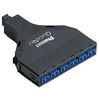 Panduit FQ9N-12-10U Fiber Optic Connectors 12-fiber QN SFQ cassette, standard OS2 (