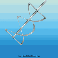DaiHan SL.Sti761 Heavy-duty Helical Ribbon-type, Stir-Shaft, “S761”, #304, Rod-Φ8×L500 , Rotor-Φ60×h100 mm