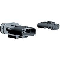 AMP Connectors - TE Connectivity 1-1564559-4 Tab Housing 4POS TAB 1.2X0.6 TAB HSG SWS A