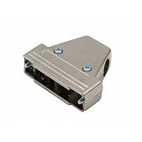 MH Connectors MHTRI-M-25-K Two Piece Backshell 25 WAY METPLAS 3-ENTRY D HOOD